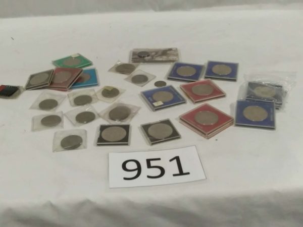 lot 951 quantity of commemorative coins