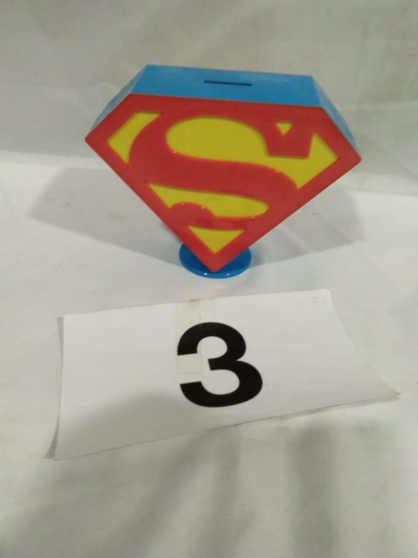 lot 003 D C Comics Superman moneybox - Image 2