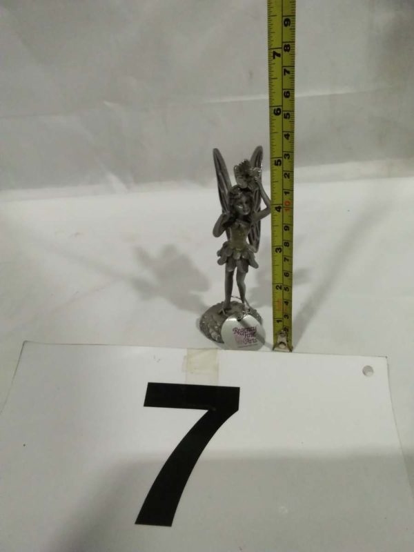 lot 007 Regency Fine Arts ornamental pewter fairy - Image 3