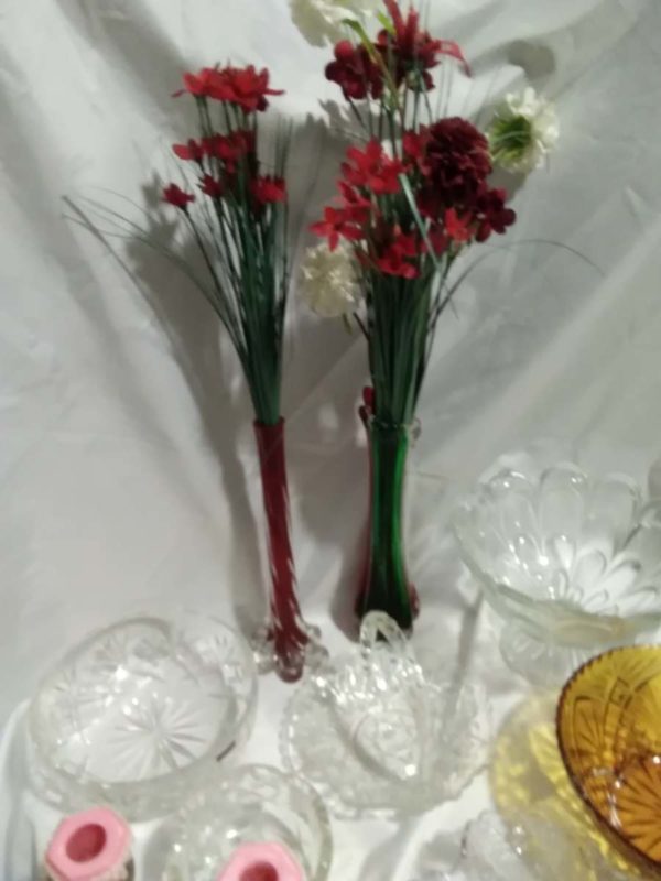 lot 031 assorted vintage glass items - Image 6