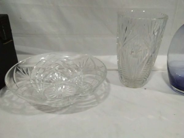 lot 059 retro lemonade jug & glasses plus other glass ware - Image 4