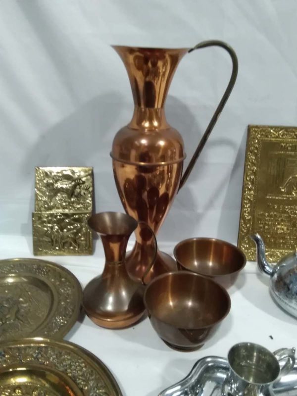 lot 061 assorted metal ware - Image 5