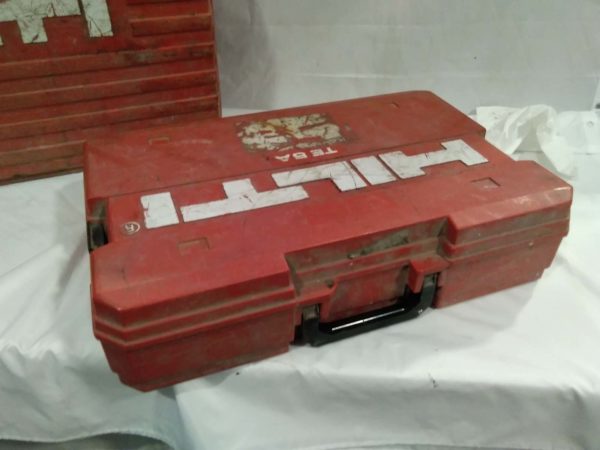 lot 087 2 empty Hilt power tool cases & contents - Image 4