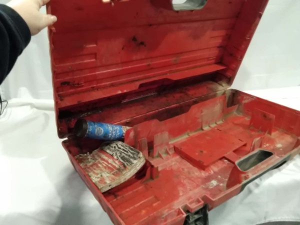 lot 087 2 empty Hilt power tool cases & contents - Image 3