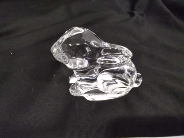 lot 108 Collectable Waterford Crystal glass rabbit paper weight