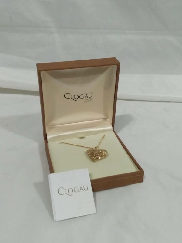 lot 116 cased Clogau Gilt Sterling Silver fairy locket