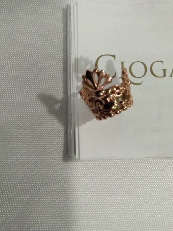 lot 124 Clogau sterling silver & rose gold bracelet charm - Image 4