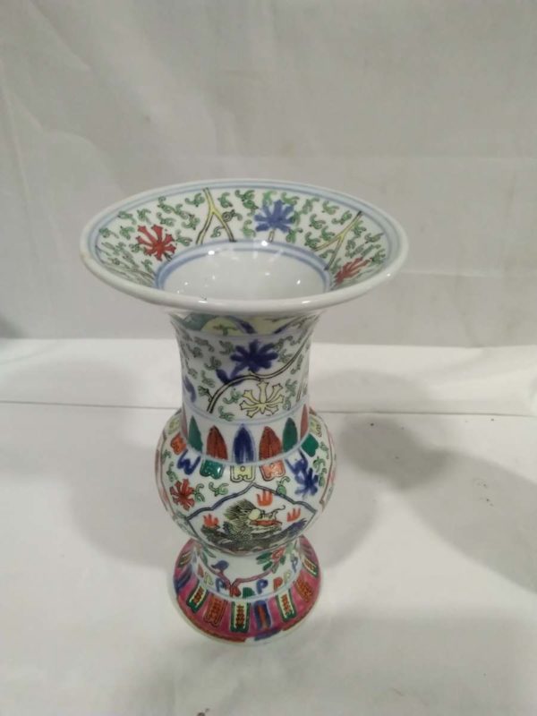 lot 147 2 x oriental vase - Image 2