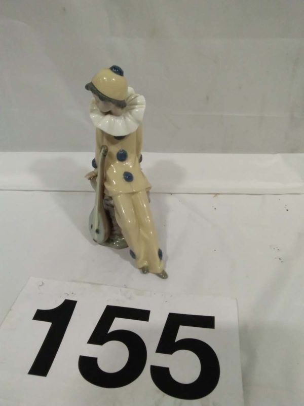 lot 155 Nao clown with mandolin ornament - Image 2