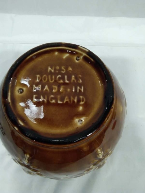 lot 157 glazed flower pot No 5A Douglas Made in England - Image 4