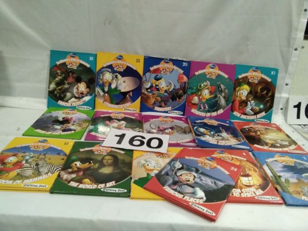 lot 160 quantity of Disney books including The Wonderful World of Knowledge - Image 3