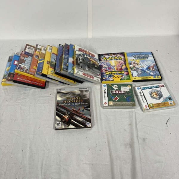 Lot 1089 – DVD’s + PC Games + DS Games (Fforestfach collection)