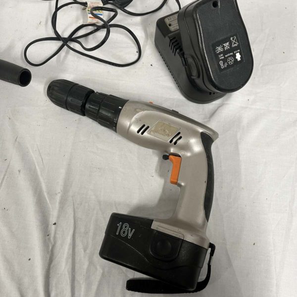 Lot MW1107 – 18V Battery Drill + Charger (Collection Fforestfach) - Image 5