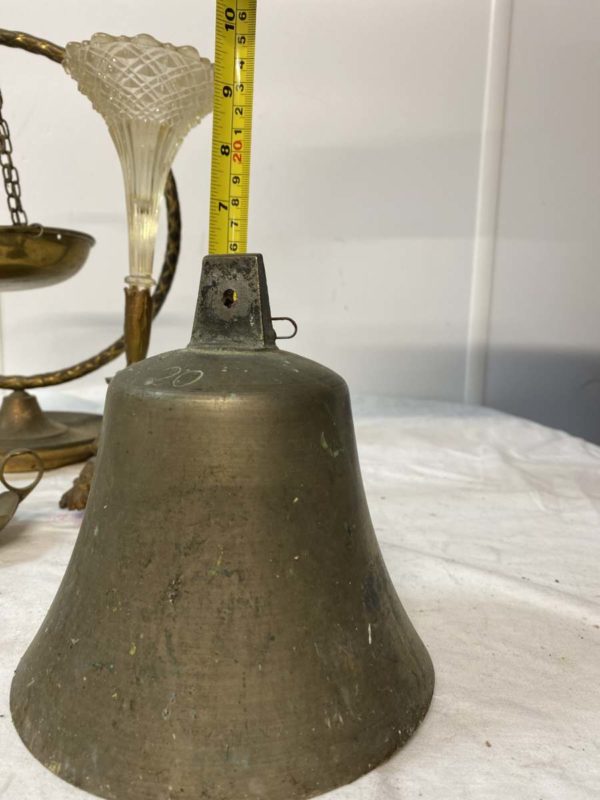 LOT LH1012-METAL ITEMS INC BRASS BELL - Image 3