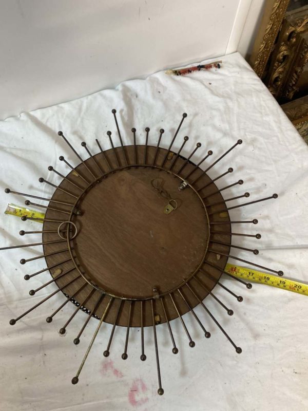 LOT LH1014-VINTAGE SUNBURST MIRROR - Image 3