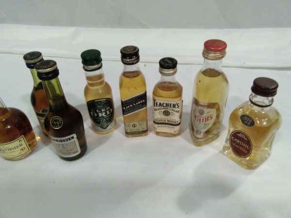 lot 163 Various Minature Whisky  & Brandy Collection - Image 3