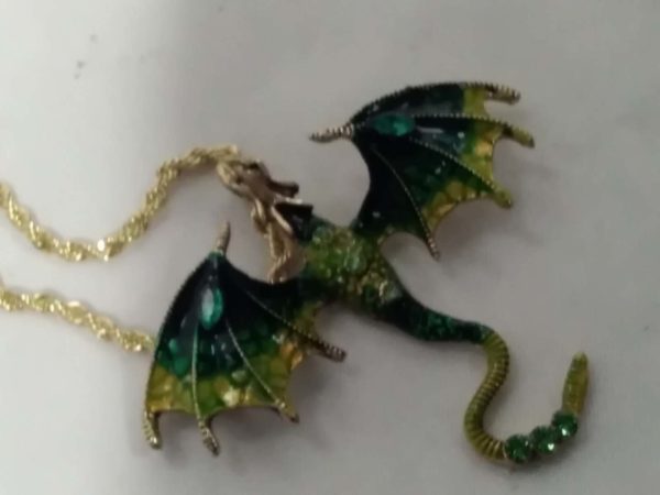 lot 176 Flying Dragon Pendant - Image 2