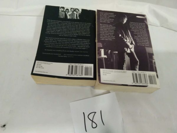 lot 181 Beatles & John Lennon paper back books - Image 3