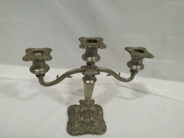 lot 182 vintage candelabra - Image 4