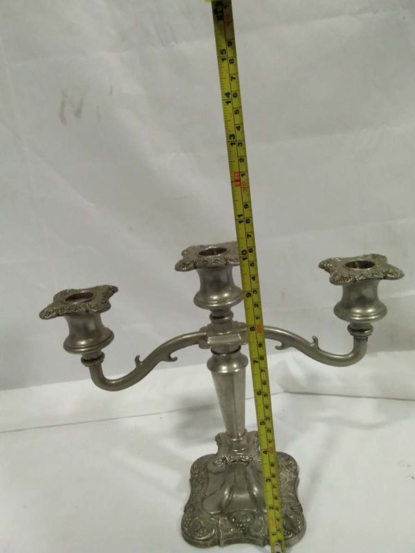 lot 182 vintage candelabra - Image 3