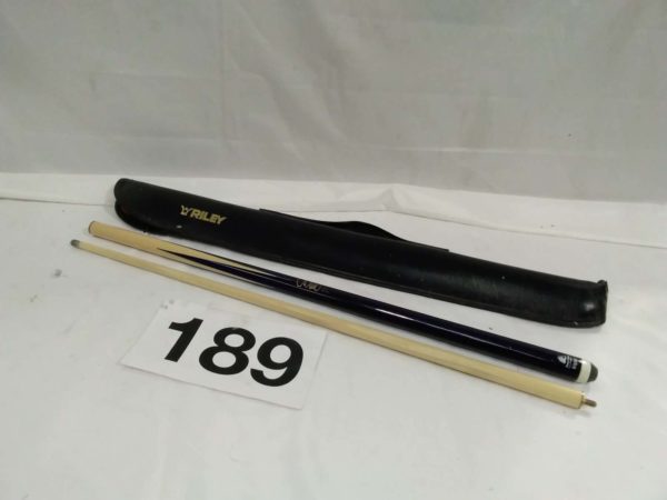 lot 189 Pool cue printed signature of  John Parrot - Image 5