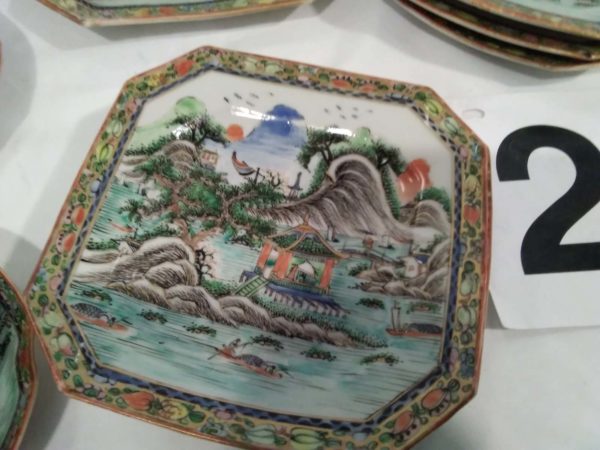 lot 201 Oriental tea set - Image 2