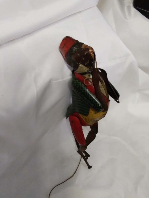 lot 217 vintage Lehmann tinplate toy – Tom The Monkey - Image 3