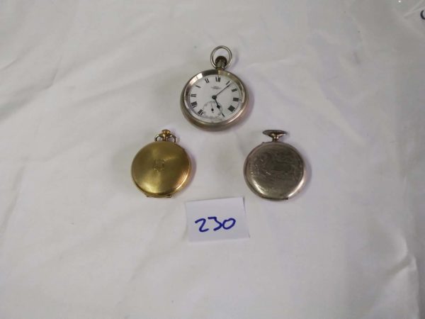 lot 230 collection of vintage pocket watches ( please rebid item ending too early) - Image 2