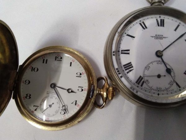 lot 230 collection of vintage pocket watches ( please rebid item ending too early) - Image 3