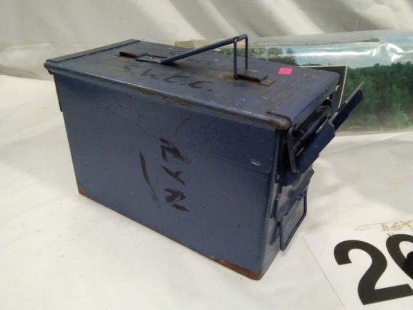 lot 263  2 x ammo boxes, travel kettle & lighting board - Image 5