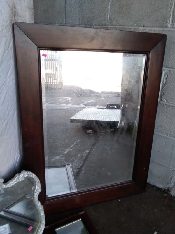 lot 275 2 x large mirrors & a framed picture - Image 5