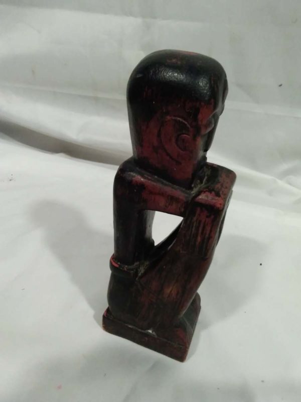 lot 322 hand carved wooden ornament - Image 4