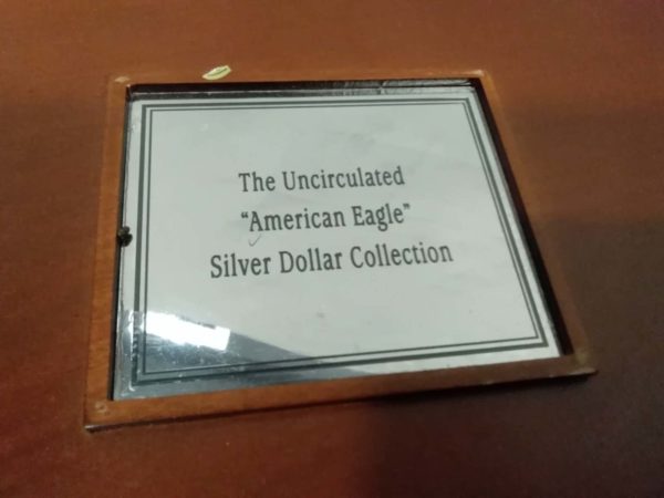 lot 325 the uncirculated “American Eagle” silver dollar collection coin collectors box (no contents) - Image 6