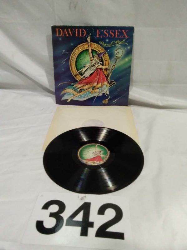 lot 342 David Essex Imperial Wizard LP record