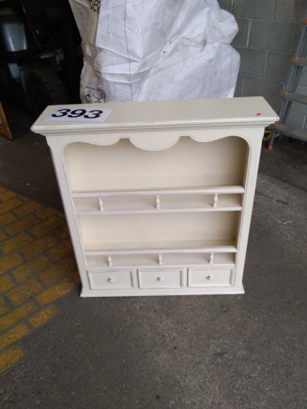 lot 393 wall unit 77.5cm x height 89.5cm x depth 22cm