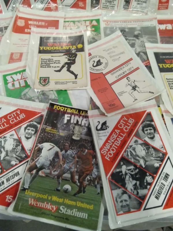 lot 406 Swansea & Wales football programmes - Image 8