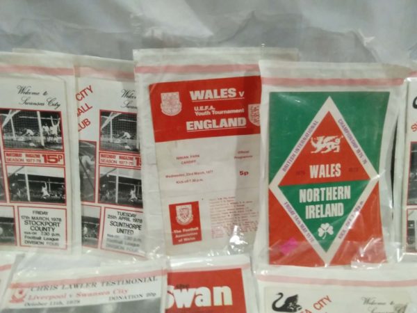 lot 406 Swansea & Wales football programmes - Image 5