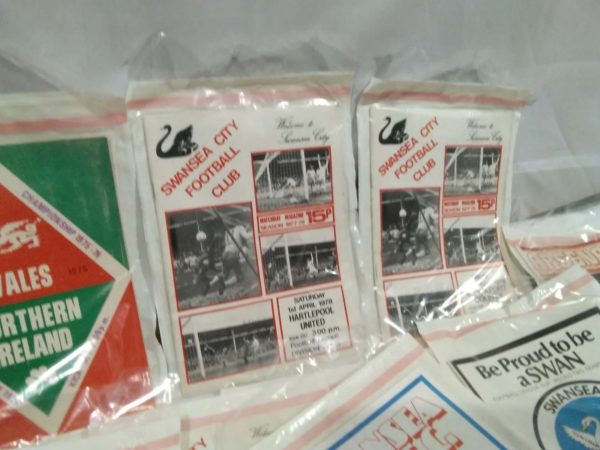 lot 406 Swansea & Wales football programmes - Image 4