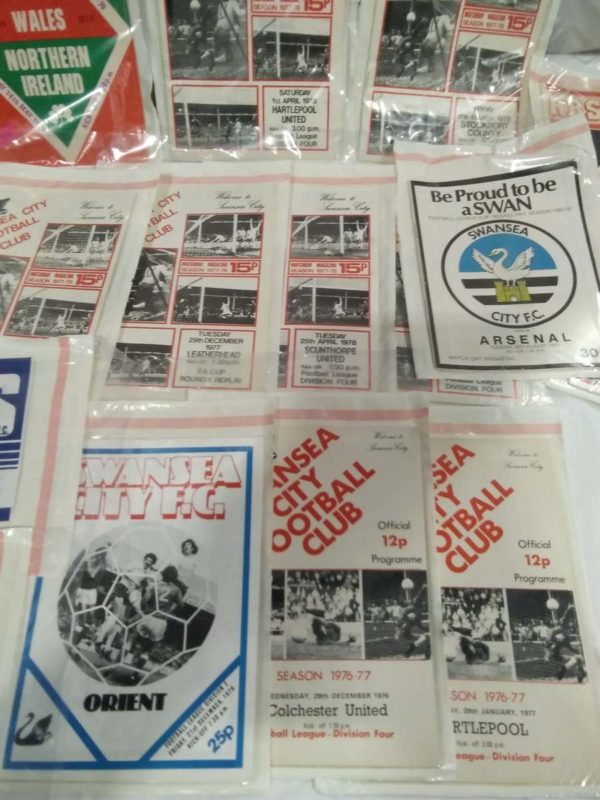 lot 406 Swansea & Wales football programmes - Image 3