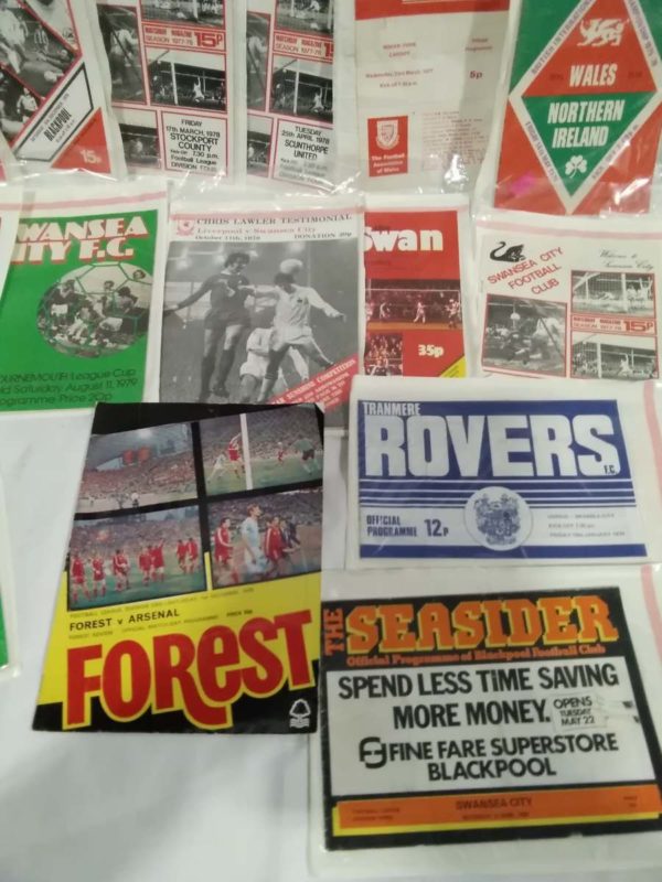 lot 406 Swansea & Wales football programmes - Image 2