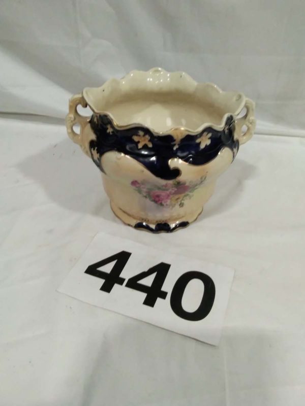 lot 440 Victorian Floral Plant Pot - Image 6