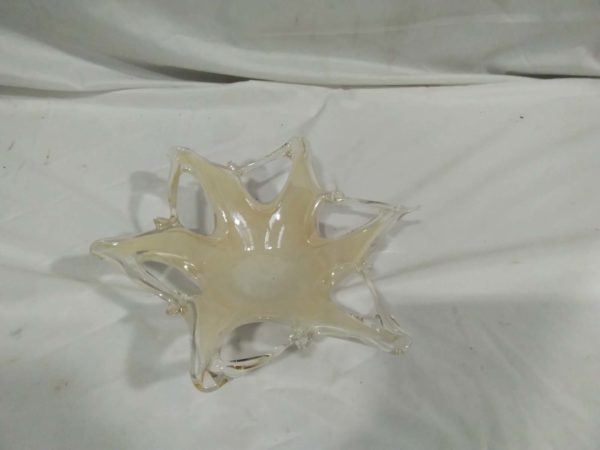 Lot 442 Italian Style Murano Glass Large Star Shaped Dish