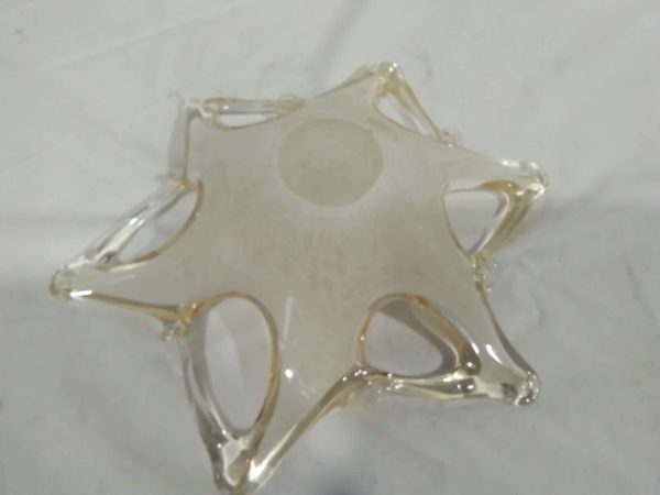 Lot 442 Italian Style Murano Glass Large Star Shaped Dish - Image 4