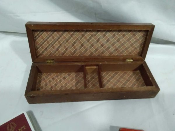 lot 452 Vintage Cribbage box With Cards - Image 4