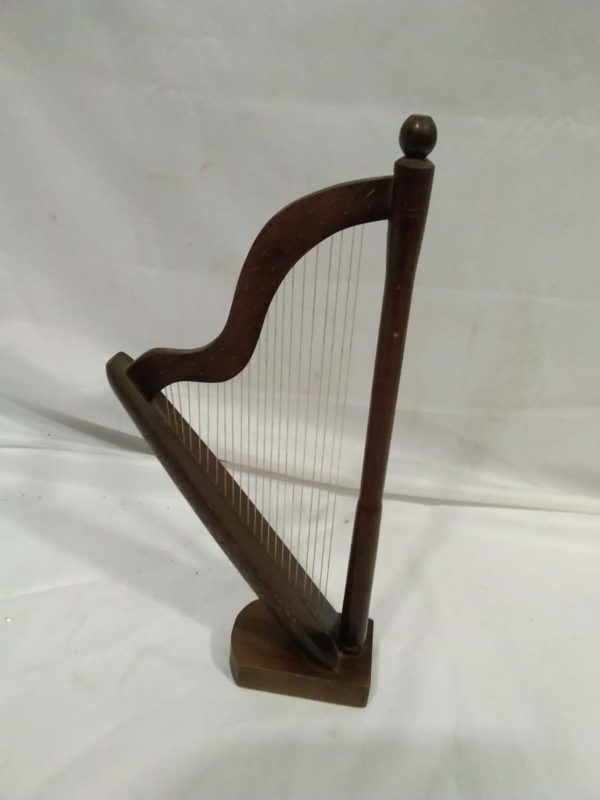 lot 462 Miniature Hand Made Harp - Image 4