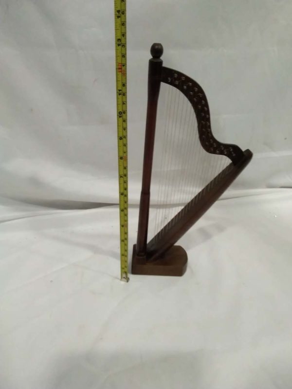 lot 462 Miniature Hand Made Harp - Image 3