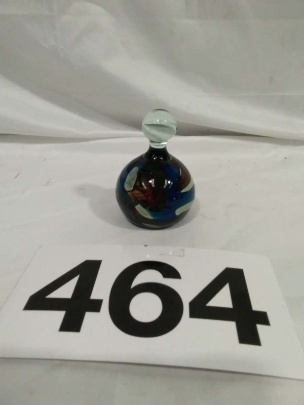 lot 464 signed multi-coloured paperweight - Image 2