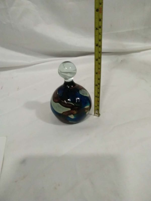 lot 464 signed multi-coloured paperweight - Image 3