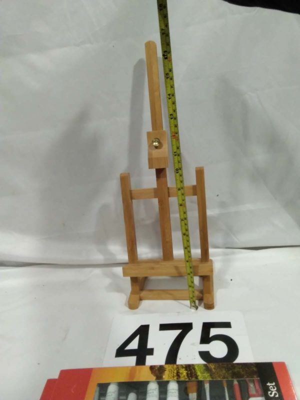 lot 475 desk top easel & watercolour paint set - Image 3