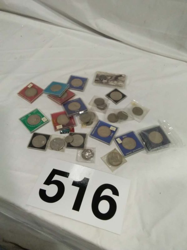 lot 516 assorted coins